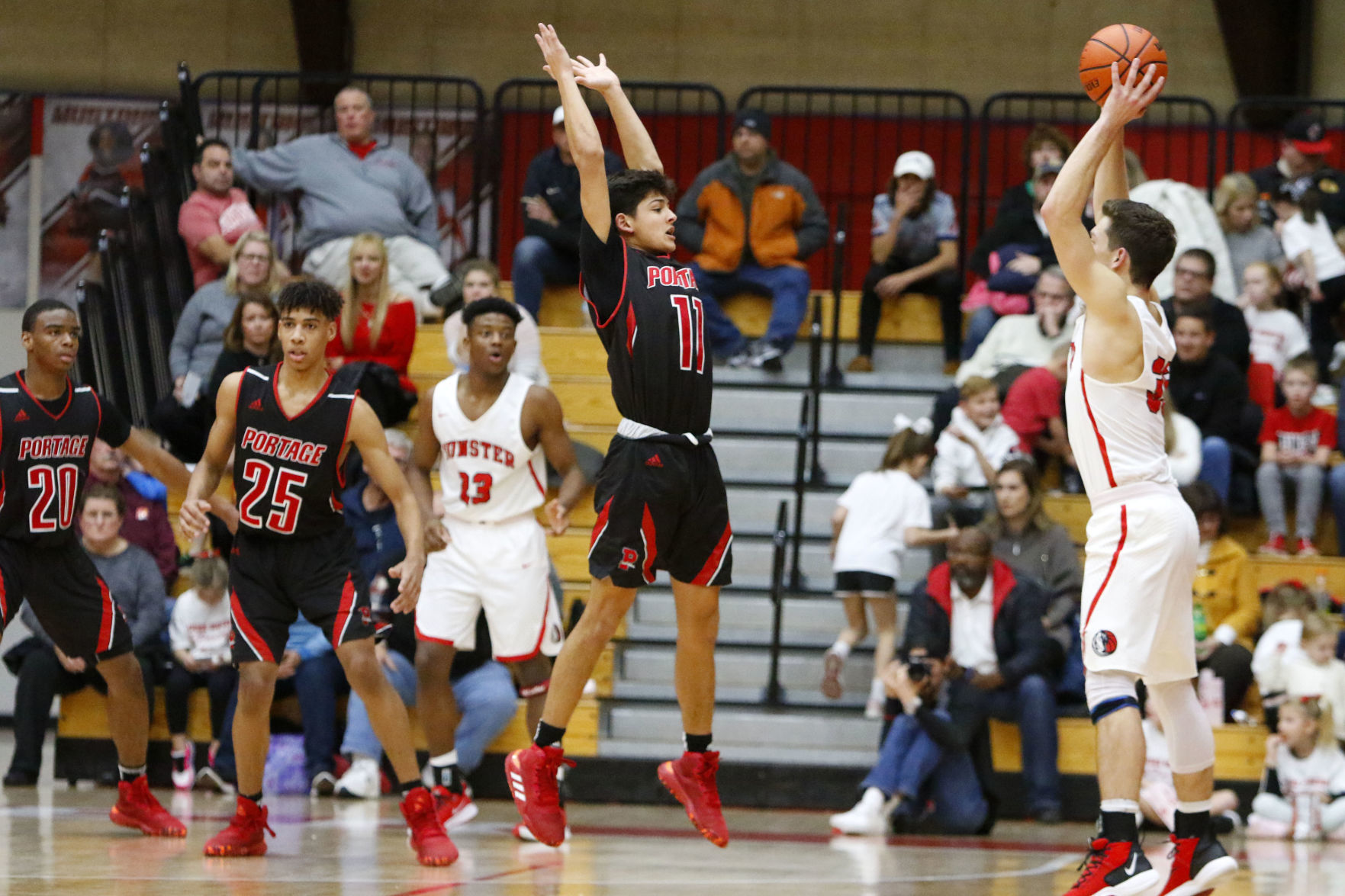 Gallery: Portage at Munster boys basketball